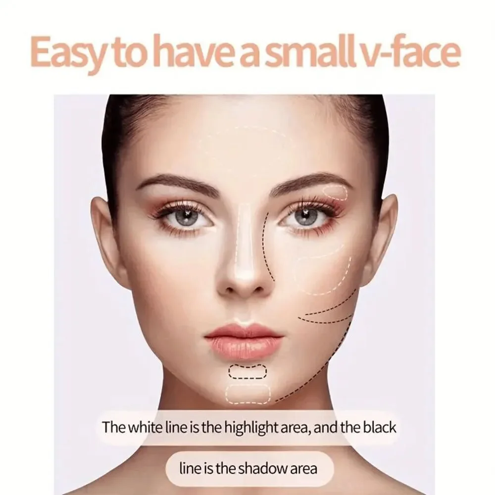Three Color Contour Highlighter Concealer Makeup Palette
